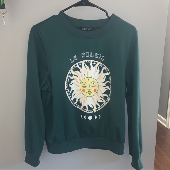 Shein Sun Sweatshirt - Picture 1 of 2